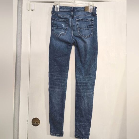 American eagle hi-rise jeggings sz 4 - Picture 6 of 12